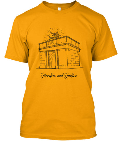 Freedom and Justice Tee New Color