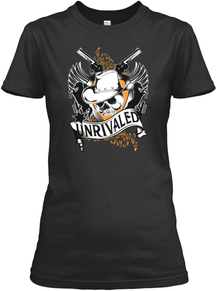 Unrivaled Wild West Skull T-shirt