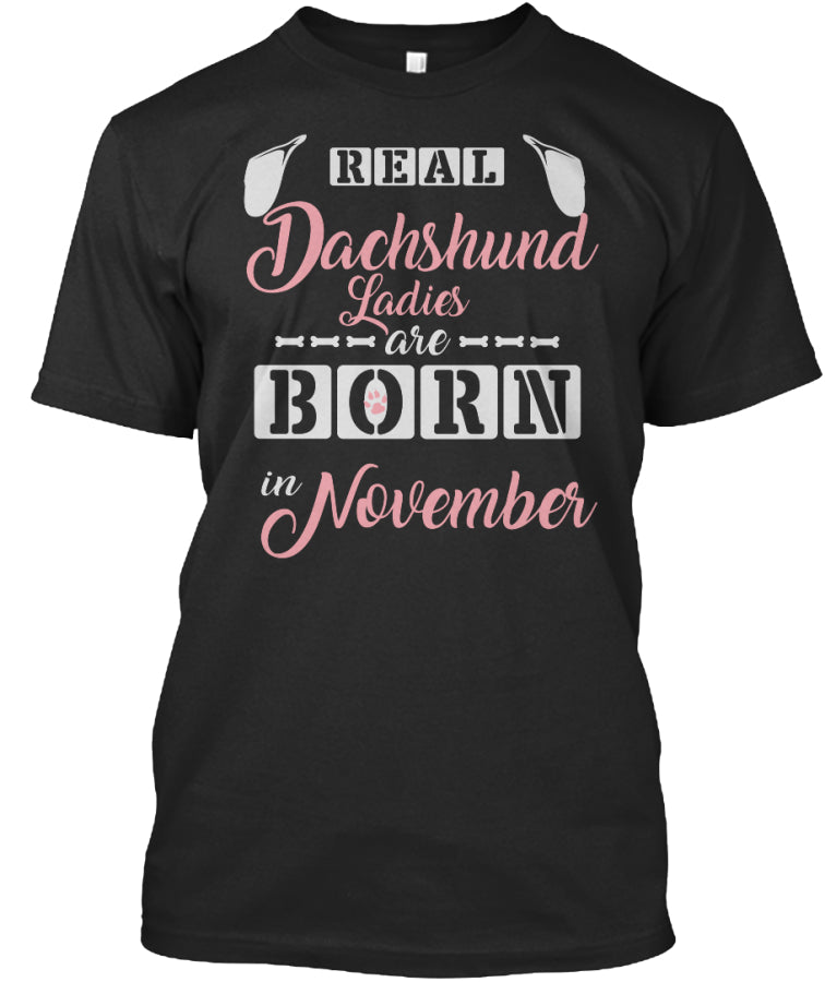 Dachshund ladies are born in november