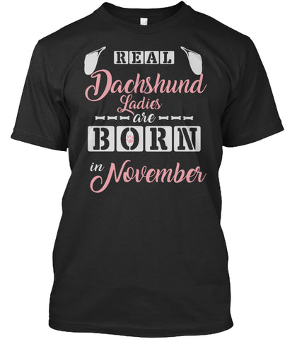 Dachshund ladies are born in november
