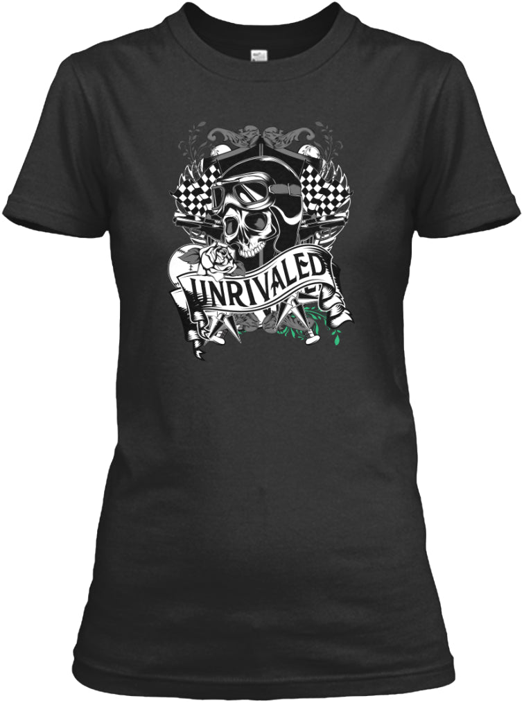 Unrivaled Biker Skull T-shirt