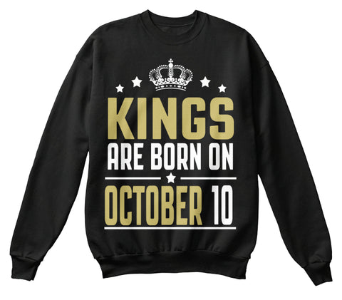 Kings Are Born On October 10 Birthday