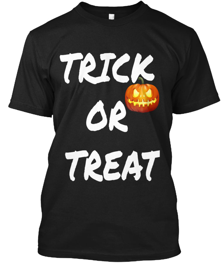 Halloween T-shirt _ TRICK OR TREAT PUMPKIN