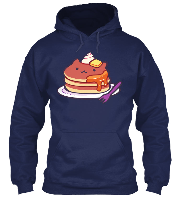 Funny Cat Pancakes T-Shirt