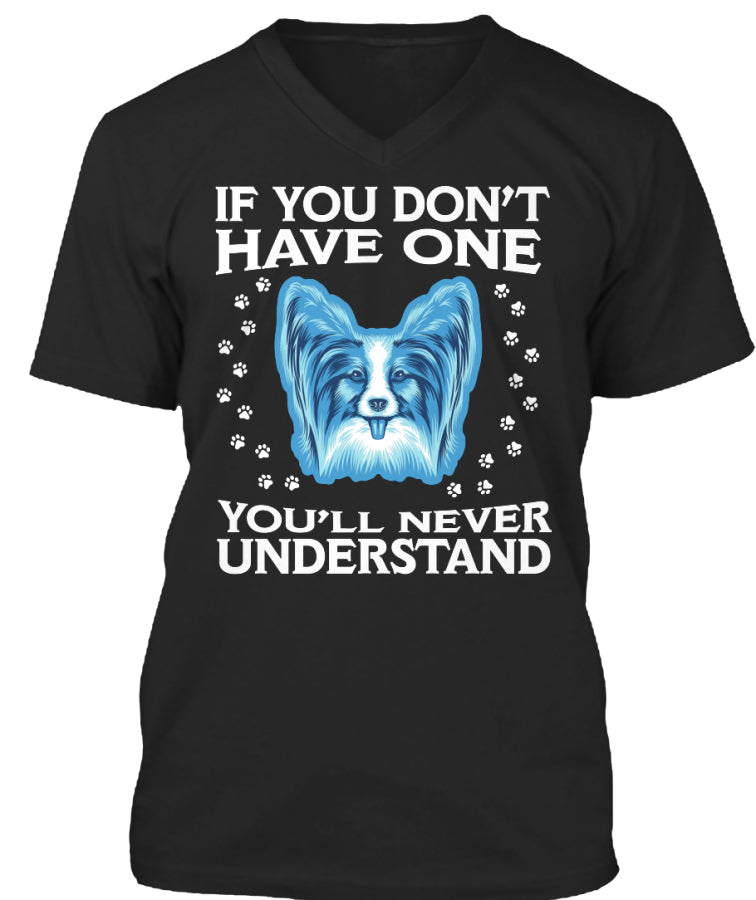 Funny Papillon T Shirts
