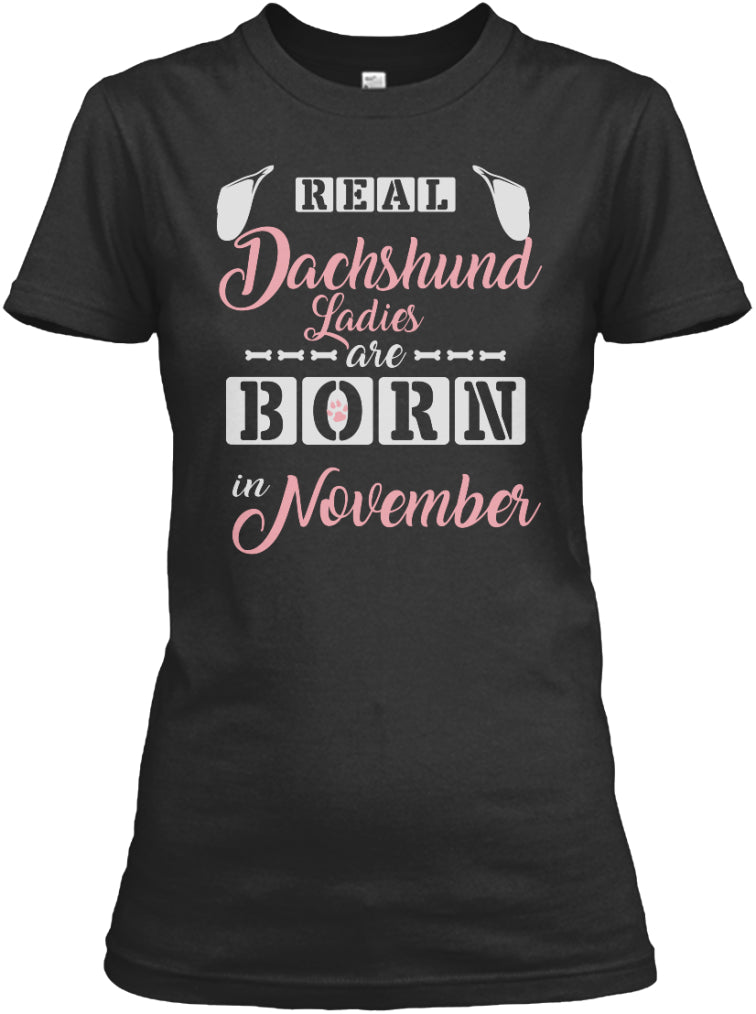 Dachshund ladies are born in november