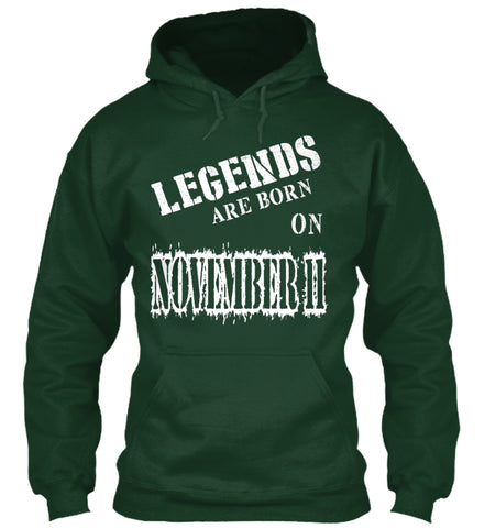 Legends are born on November 11