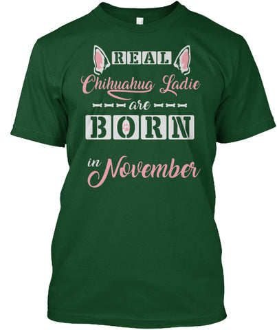 Chihuahua ladies are born in november