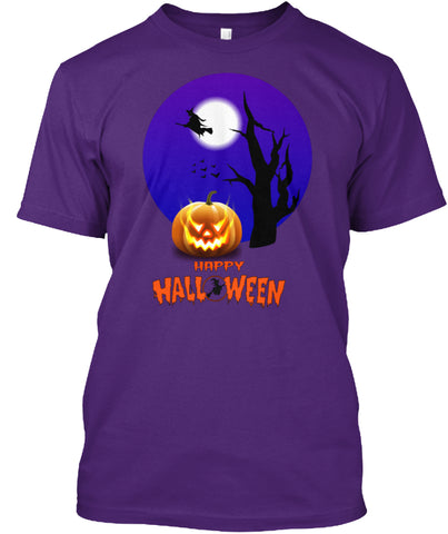 Happy Halloween t shirt _ halloween moon light