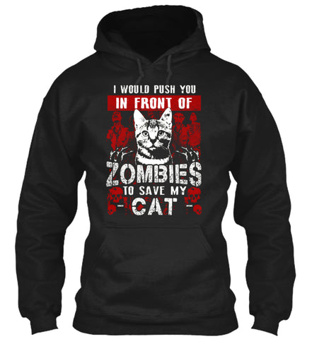 Zombies to save Cat - Cat T shirt