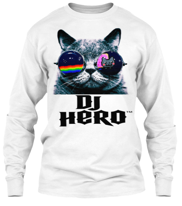 Dj Hero cat funny t-shirts
