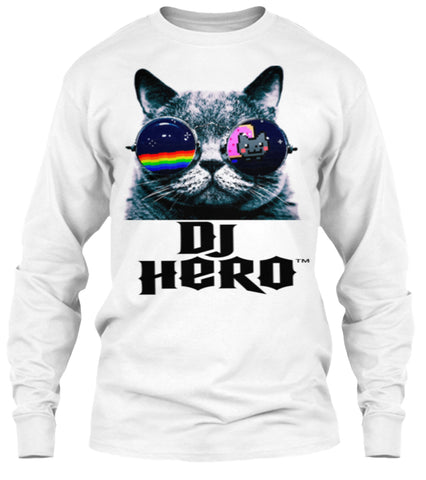 Dj Hero cat funny t-shirts