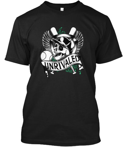 Unrivaled Baseball Skull T-shirt