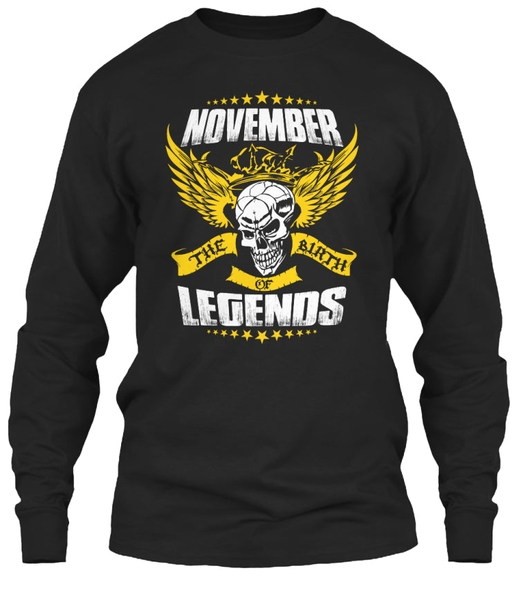 NOVEMBER THE BIRTH OF LEGENDS