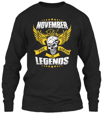 NOVEMBER THE BIRTH OF LEGENDS