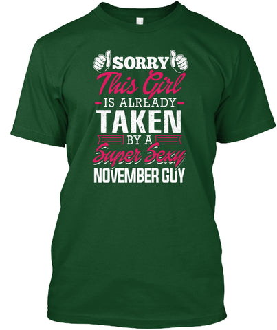 Already Taken By Super Sexy November Guy