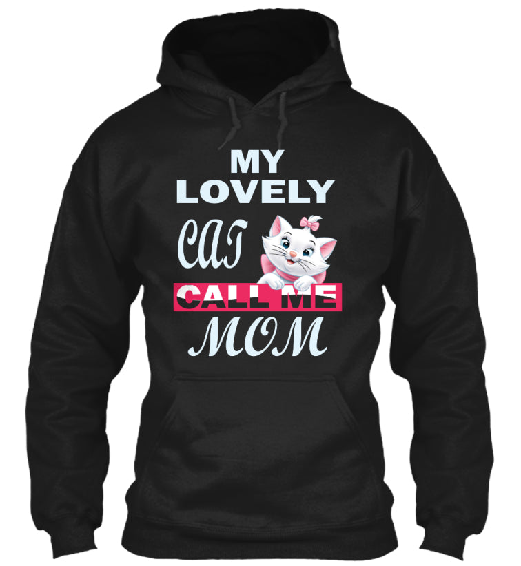 Cat T-Shirts-MY LOVELY PET CALL ME MOM