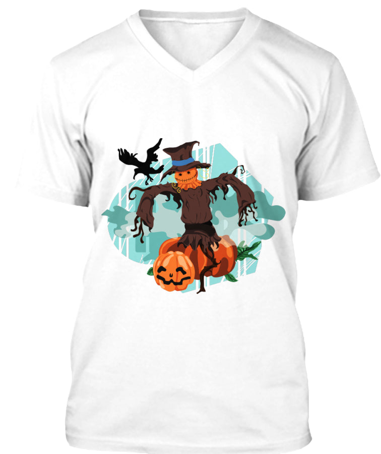Scarecrow Pumpkins Bird Crow Raven