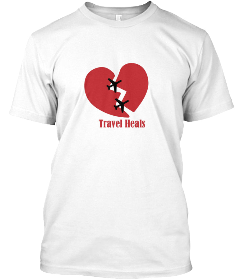 Travel heals t shirt Custom Ultra Cotton