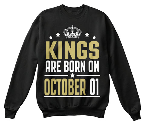 Kings Are Born On October 01 Birthday