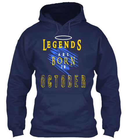 Legends are born in October T shirt