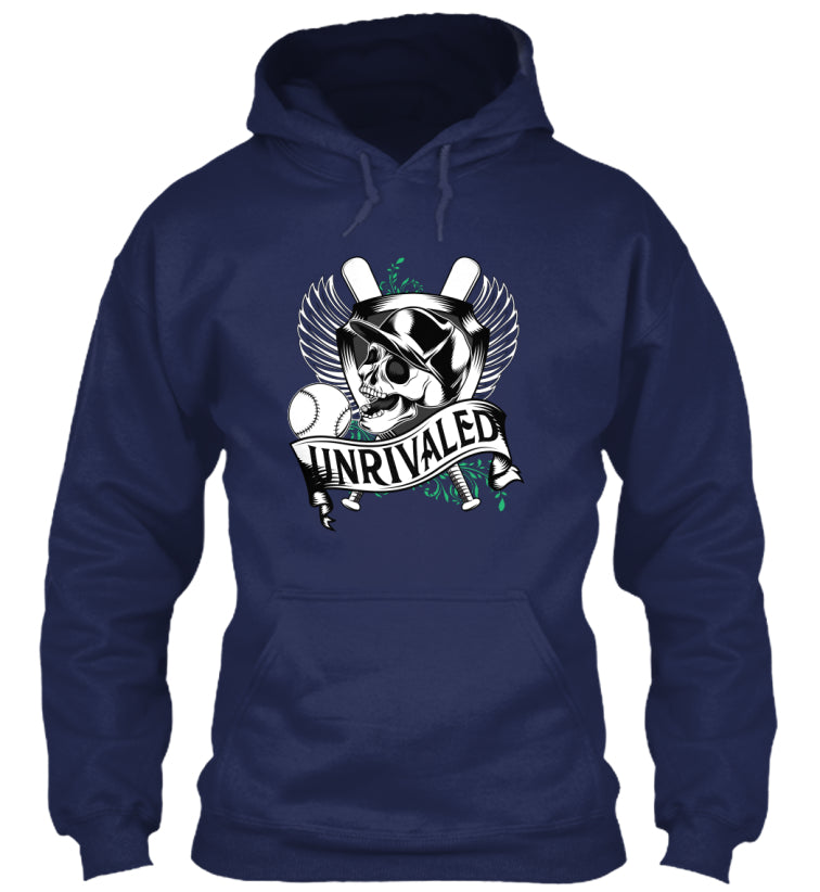 Unrivaled Baseball Skull T-shirt