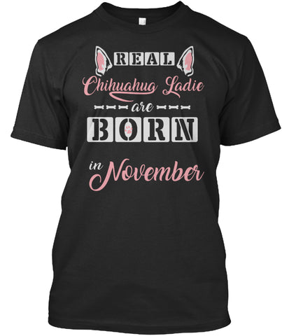 Chihuahua ladies are born in november
