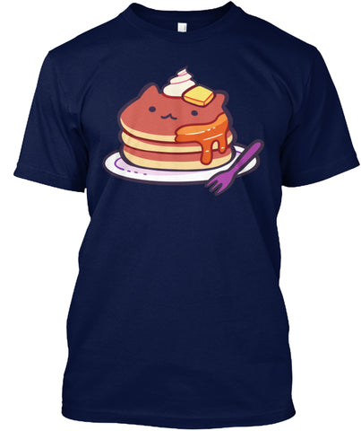 Funny Cat Pancakes T-Shirt
