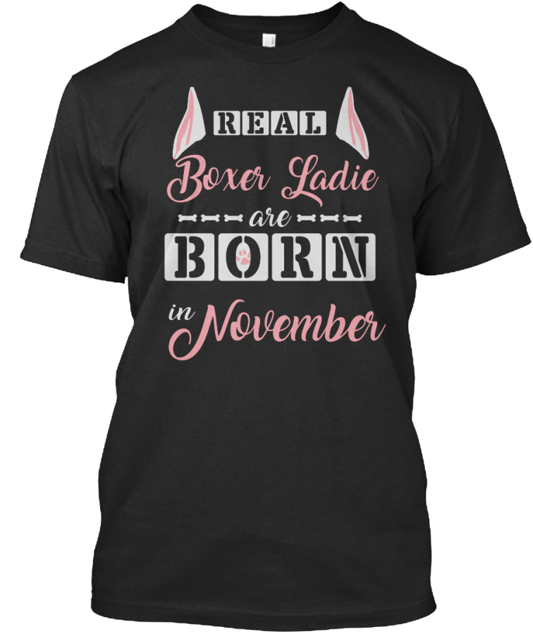 Boxer ladies are born in november