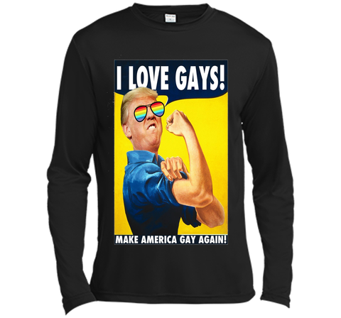 Make America Gay Again Rosie the Riveter Gay Pride Shirt