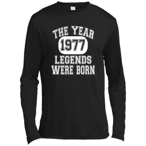 40th Birthday T Shirt, 1977 The Year Legends Were Born