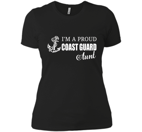 I'm A Proud Coast Guard Aunt T-shirt cool shirt