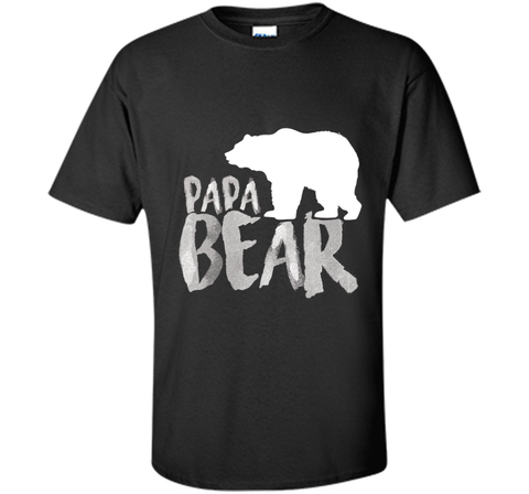 Mens Papa Bear Family Tulioct T-Shirt - Gift for father day