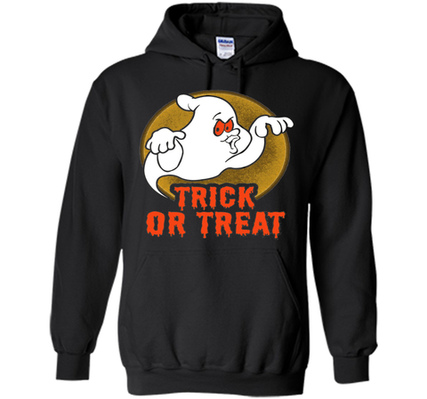 Funny Halloween Trick-or-Treat Hoodie  Ghost Tee cool Hoodie