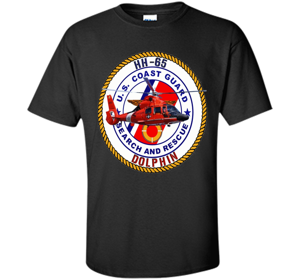US Coast Guard Search And Rescue - HH-65 Dolphin Tshirt cool shirt