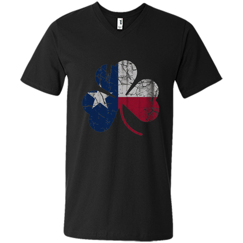 Irish Flag of Texas Shamrock Shirt