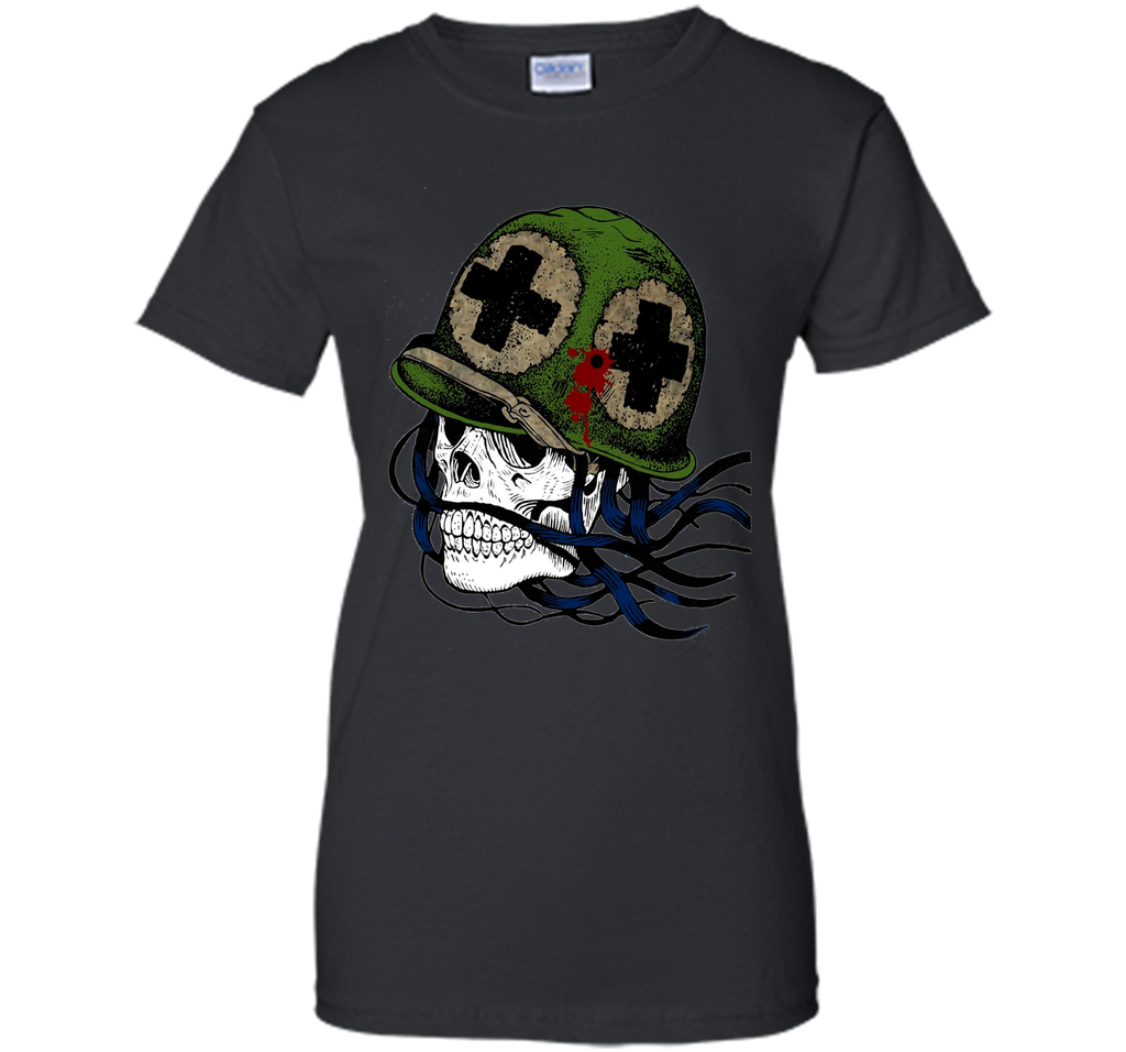 Army Skull T-Shirt Design
