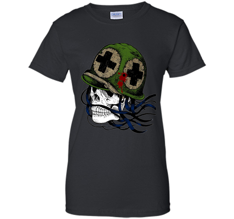 Army Skull T-Shirt Design