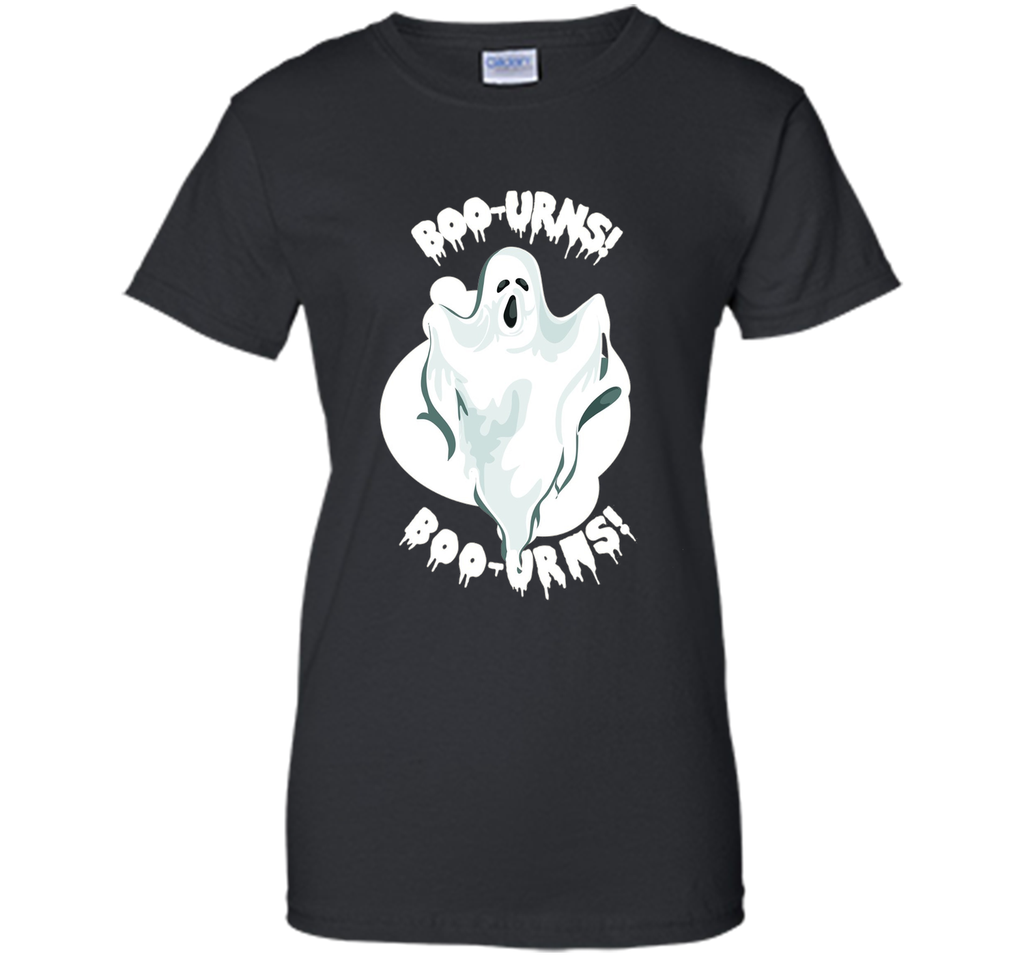 (V2) Boo Boo-Urns! Funny Ghost Halloween T-Shirt Ladies Custom