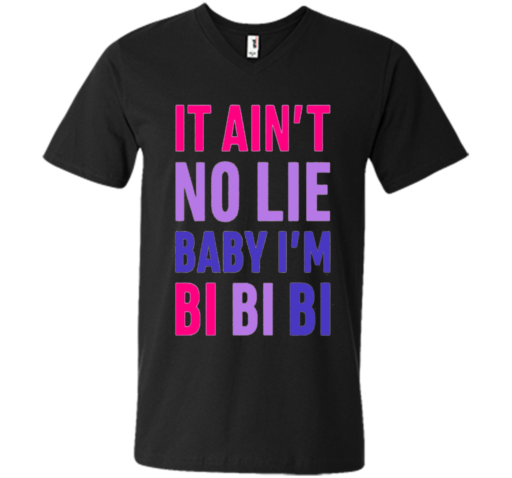 it ain't no lie i'm bi bisexual 2017 rainbow gay pride shirt