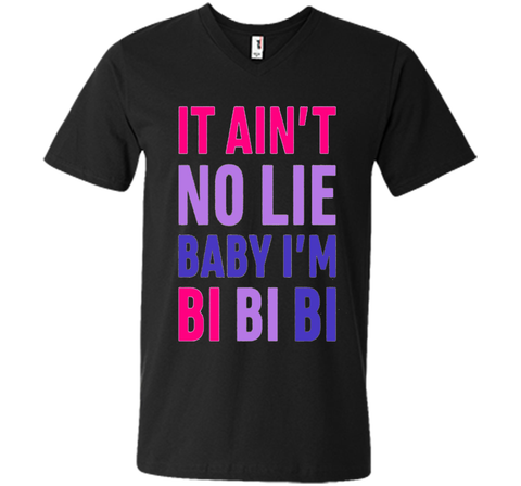 it ain't no lie i'm bi bisexual 2017 rainbow gay pride shirt