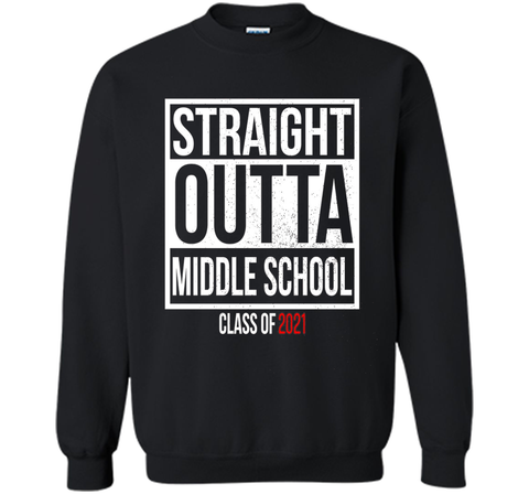 Straight Outta Middle School Graduation Gift T-Shirt