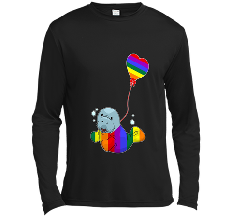 Manatee LGBTQ 2017 Rainbow Gay Lesbian Pride Tshirt