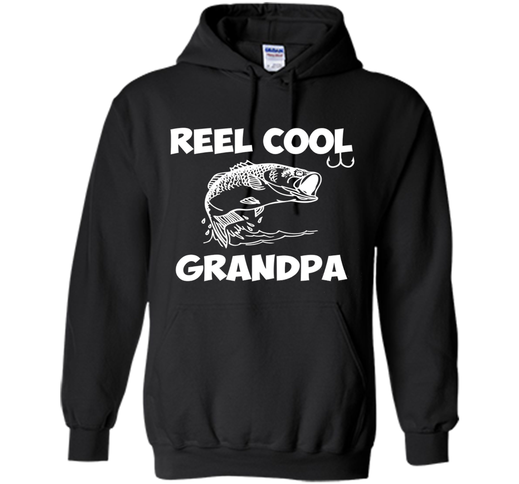 Reel Cool Grandpa Funny Fishing Gift T-Shirts