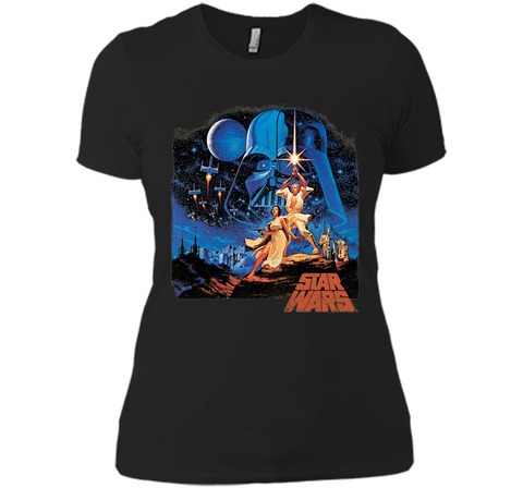 Star Wars Classic Scene Graphic T-Shirt