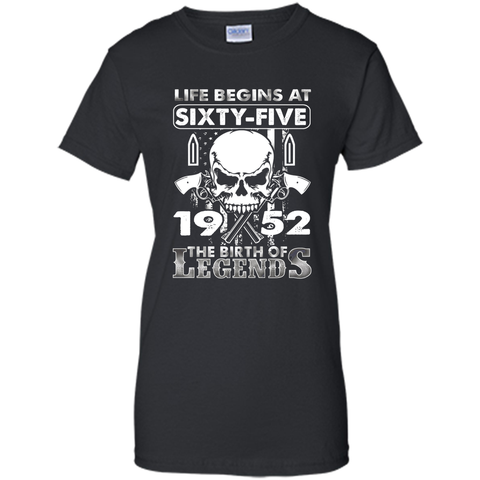 65th Birthday Gifts 1952 The Birth Of Legends T-Shirt