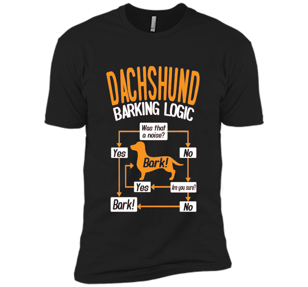 Dachshund Bark Logic T-Shirt