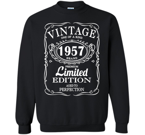 Vintage Born in 1957 60 Years Old Birthday Tshirt