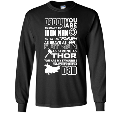 Fun-Gly : Daddy Superhero T shirt, Fathers Day Gift