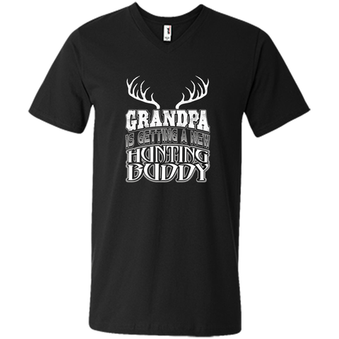 Men's Grandpa Grandson or Granddaughter Hunting T Shirt